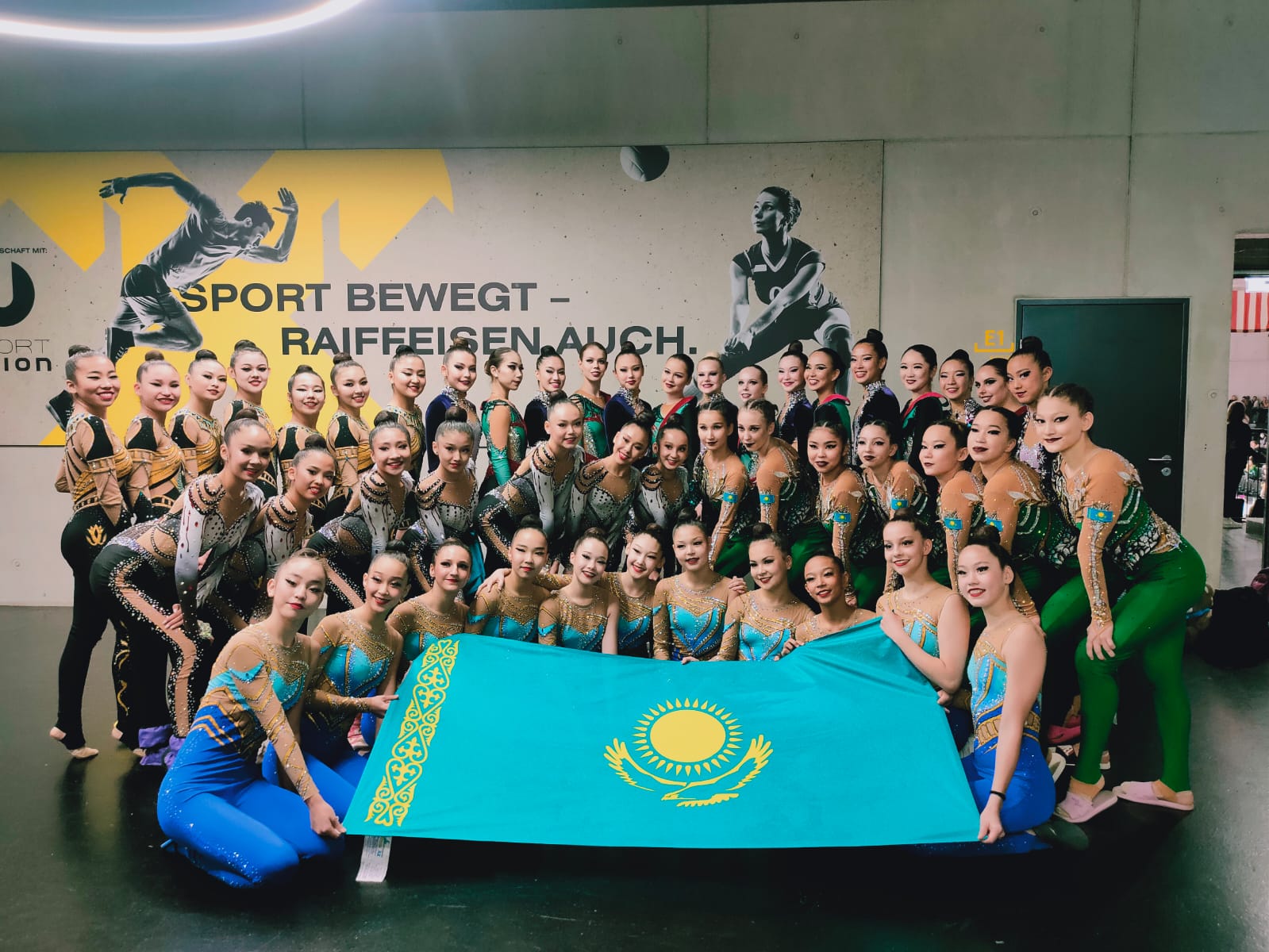 Исторический успех казахстанок на ЧМ по эстетической групповой гимнастике