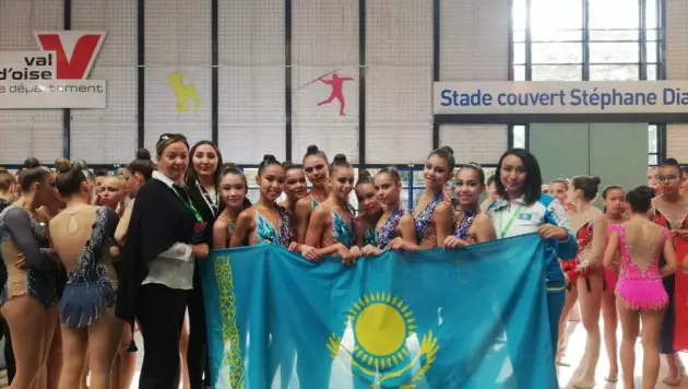 Казахстанские гимнастки завоевали 